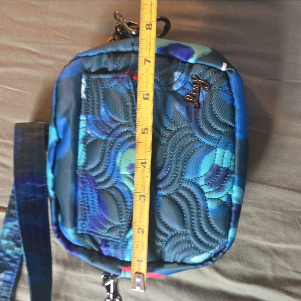 Lug Swing Bag Crossbody Sling Shoulder Waist in Mystic Bloom Forest NWOT phone - Picture 9 of 10